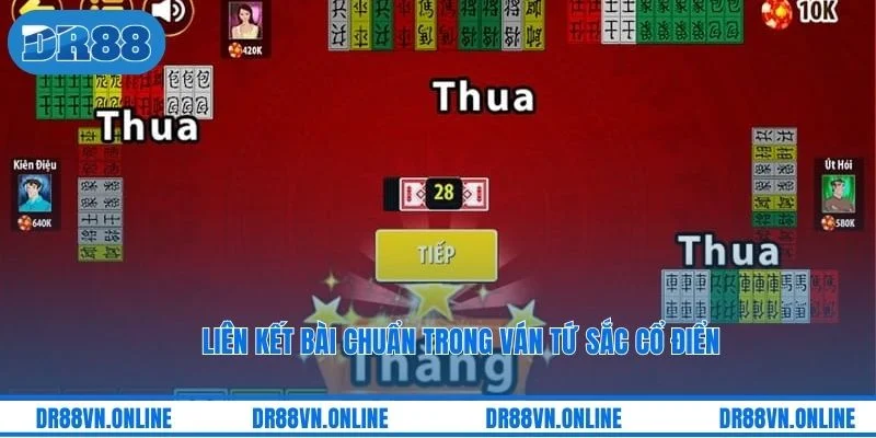 Liên kết bài chuẩn trong ván tứ sắc cổ điển